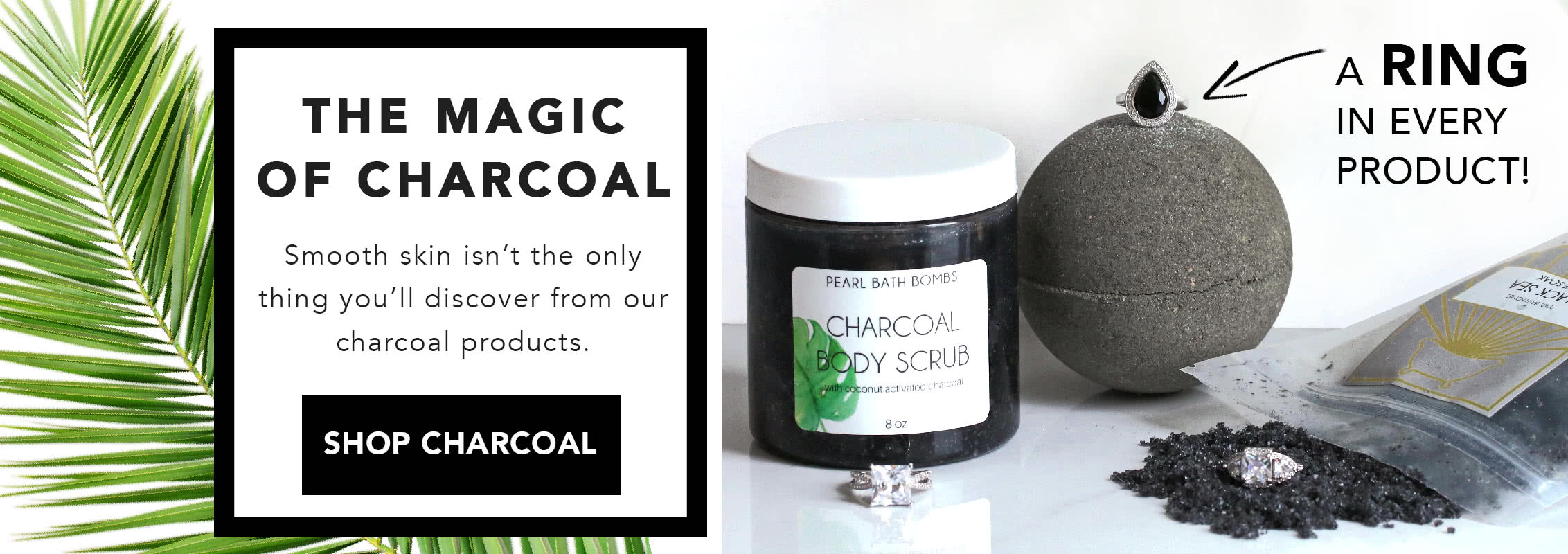 Activated Charcoal Bath Products, Bath Bombs, Scrubs and Soaks